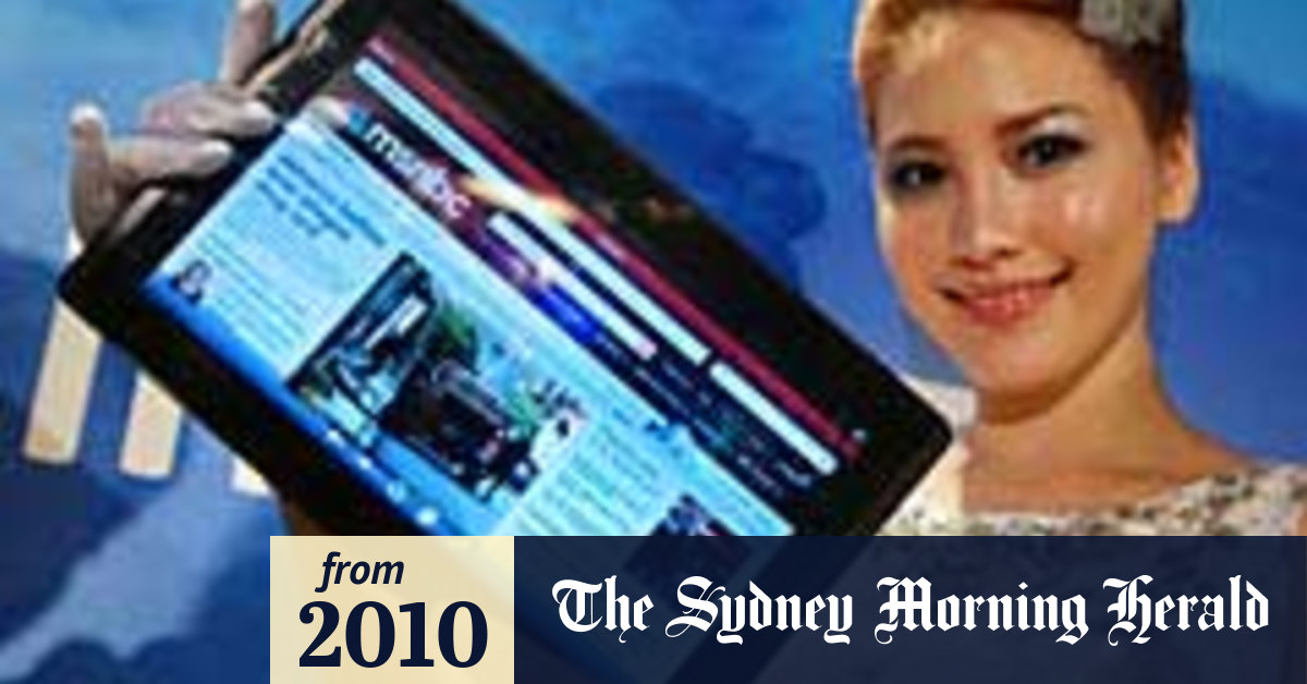 Taiwan's AsusTek unveils tablet computer